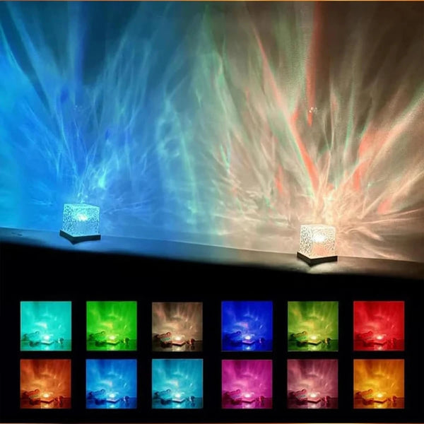 Colorful Water Ripple Table Lamp